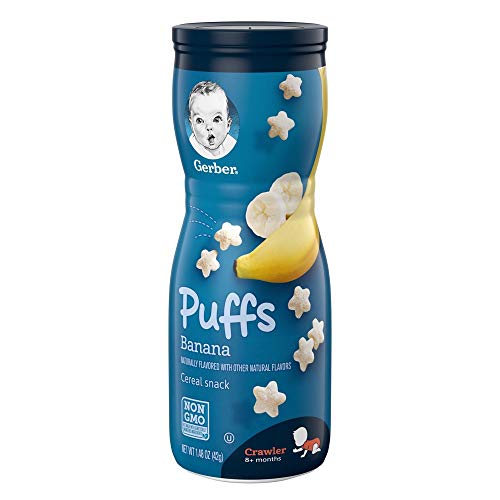 Gerber Graduates Puffs Banana , 1.48 Oz