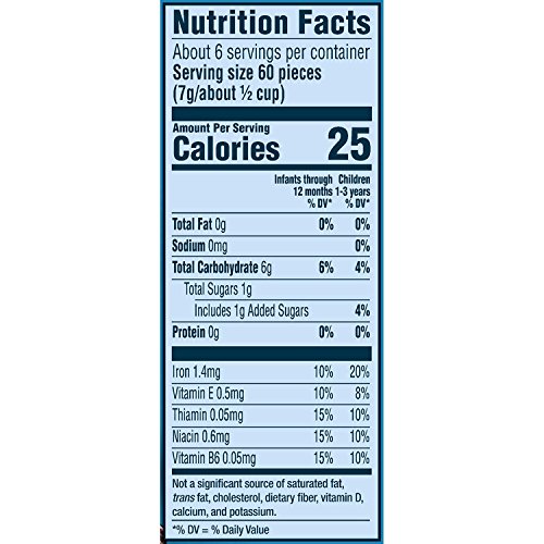 Gerber Graduates, Puffs Cereal Snack, Vanilla, 1.48 Oz