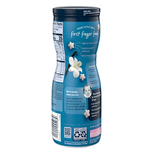 Gerber Graduates Puffs - Vanilla - 1.48 Oz - 3 Pk
