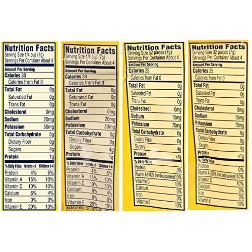 Gerber Graduates Yogurt Melts - Variety Pack - Bundle Of 4 Bana