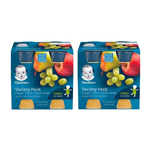 Gerber Juice Fruit Variety Pack Of 2