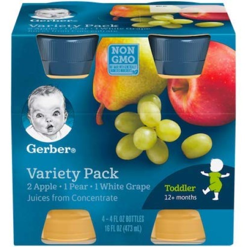 Gerber Juice Fruit Variety Pack Of 2