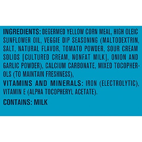 Gerber Lil Crunchies, Veggie Dip, 1.48 Ounce Canisters Pack Of 6