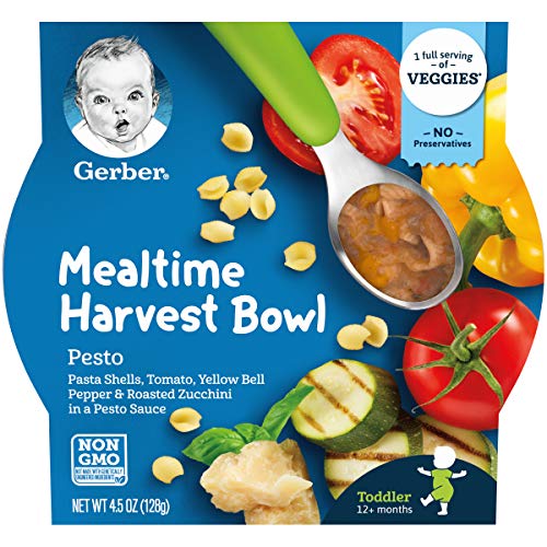 Gerber Mealtime Harvest Bowl Variety Pack - 1 Pesto, 1 Garden To
