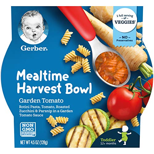 Gerber Mealtime Harvest Bowl Variety Pack - 1 Pesto, 1 Garden To