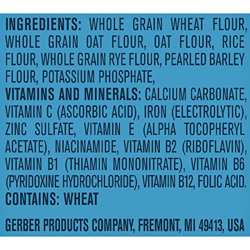 Gerber Multigrain Baby Cereal, 16 Oz