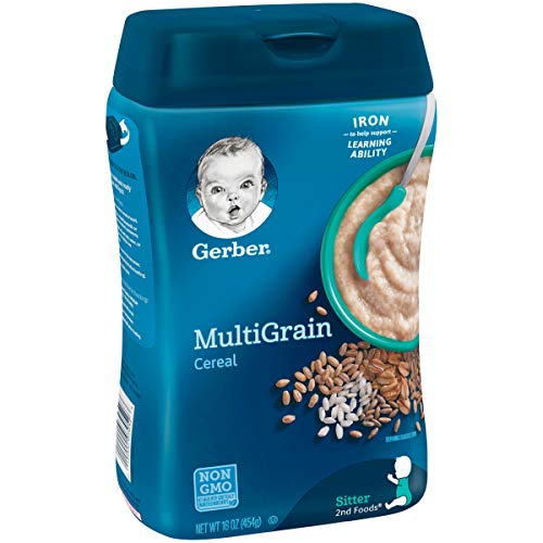 Gerber Multigrain Baby Cereal, 16 Oz