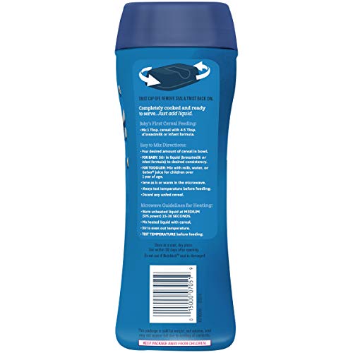 Gerber Organic 1St Food Single Grain Oatmeal Cereal, 16 Ounce --