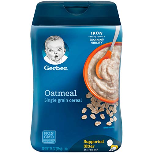 Gerber Organic 1St Food Single Grain Oatmeal Cereal, 16 Ounce --
