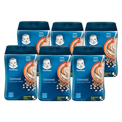Gerber Organic 1St Food Single Grain Oatmeal Cereal, 16 Ounce --