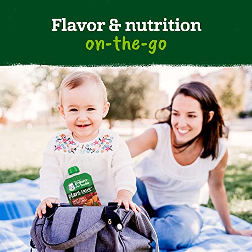 Gerber Organic Baby Food Pouches, Toddler, Plant-Tastic, Sweet P