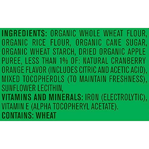 Gerber Organic Puffs, Cranberry Orange, 1.48 Oz