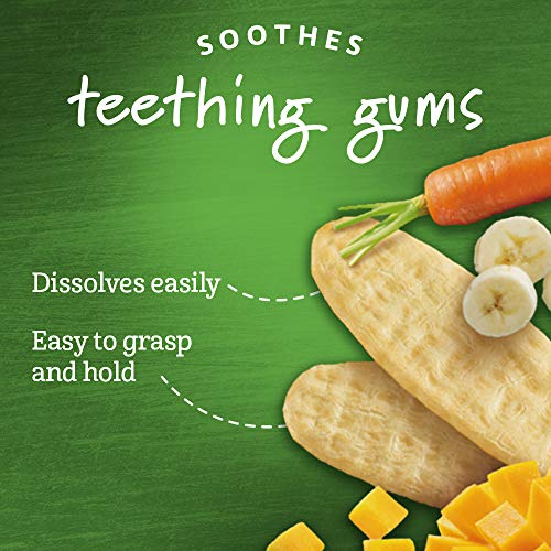 Gerber Organic Teethers Gentle Teething Wafers - Mango Banana Ca