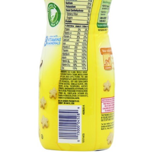Gerber Puffs Cereal Snack, Vanilla, 1.48 Ounce Pack Of 6