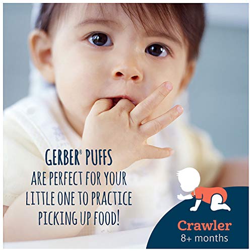 Gerber Puffs Cereal Snack Variety Pack - 1 Apple Cinnamon, 1 Blu