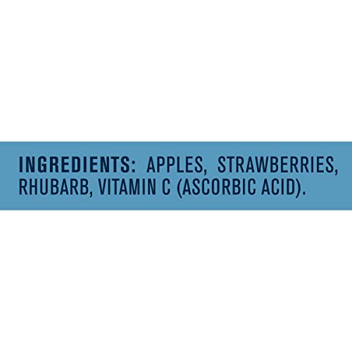 Gerber Purees 2Nd Foods, Apple, Strawberry &Amp; Rhubarb, 4 Ounce Tu