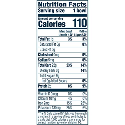 Gerber Purees Up Age Organic Grain &Amp; Grow Morning Bowl Oats Bar