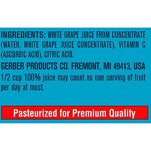 Gerber White Grape Juice, 32 fl oz Pack of 6