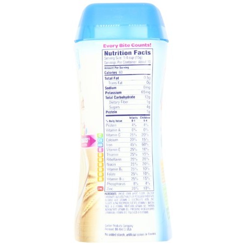 Gerber Whole Wheat Baby Cereal, 8 Oz Pack Of 6