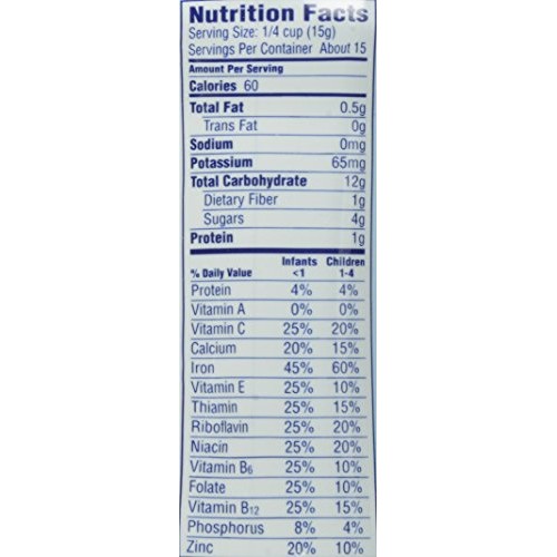 Gerber Whole Wheat Baby Cereal, 8 Oz Pack Of 6