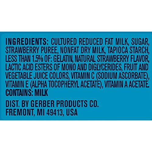 Gerber Yogurt Melts Freeze-Dried Yogurt Snack Made With Real Fru