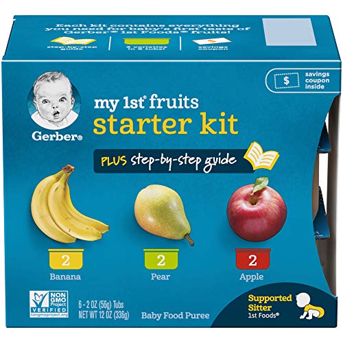 Gerber Purees My 1St Fruits, 2 Count