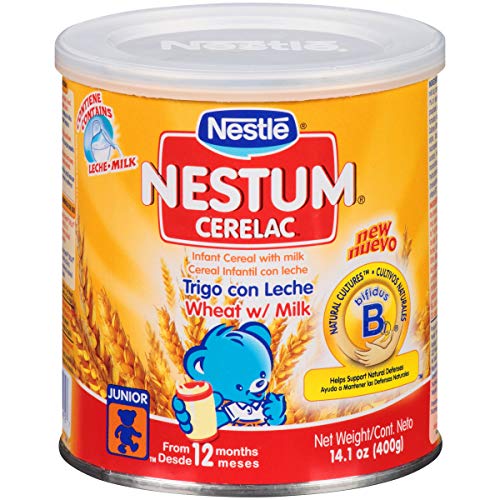 Nestle Cerelac Wheat With Milk Cereal, 14.10 Ounce