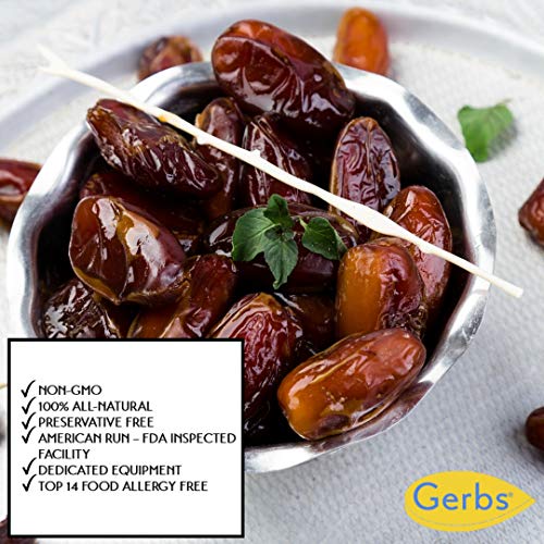 Gerbs Araya Dates, 2 Lbs - Unsulfured &Amp; Preservative Free - Top