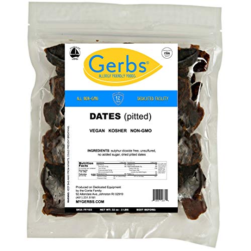 Gerbs Araya Dates, 2 Lbs - Unsulfured &Amp; Preservative Free - Top