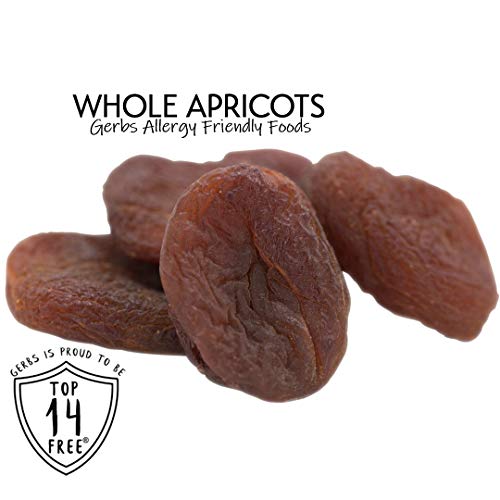 Gerbs Dried Apricots, 2 Lbs - No Sugar Added, Unsulfured &Amp; Prese