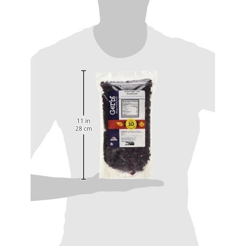 Gerbs Dried Cape Cod Cranberries, 32 Ounce Bag, Unsulfured, Pres