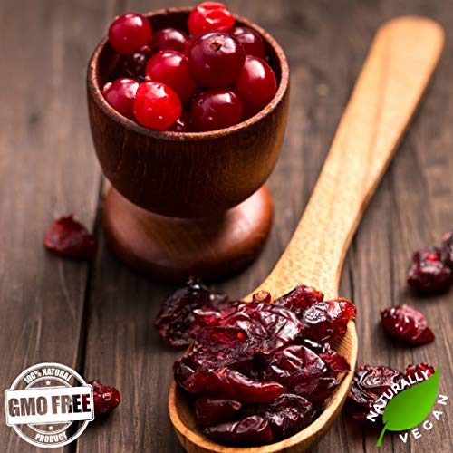 Gerbs Dried Cape Cod Cranberries, 64 Ounce Bag, Unsulfured, Pres