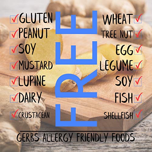 Gerbs Dried Granulated Ginger Slices, 16 Ounce Bag, Unsulfured,