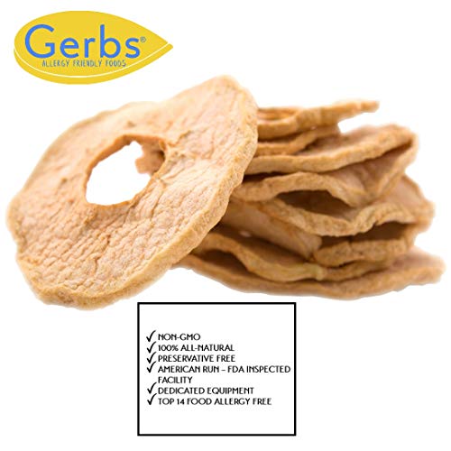 Gerbs Dried New England Apple Slices, 32 Ounce Bag, No Sugar Add
