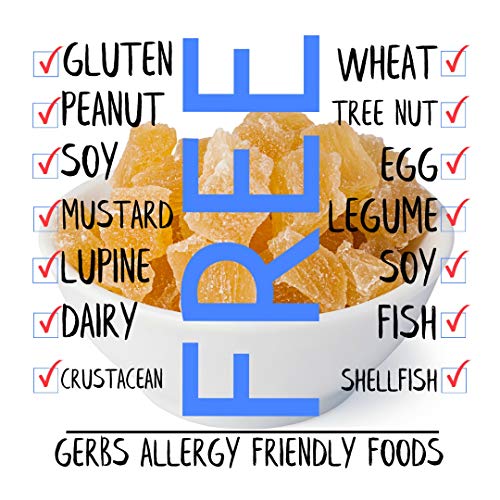 Gerbs Dried Pineapple Cubes, 32 Ounce Bag, Unsulfured, Preservat