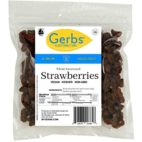 Gerbs Dried Strawberries, 2 Lbs - Unsulfured &Amp; Sweetened - Top 1