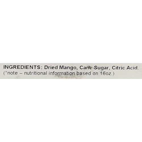 Gerbs Dried Sweetened Mango Slices, 32 Ounce Bag, Unsulfured, Pr