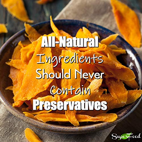 Gerbs Dried Sweetened Mango Slices, 32 Ounce Bag, Unsulfured, Pr