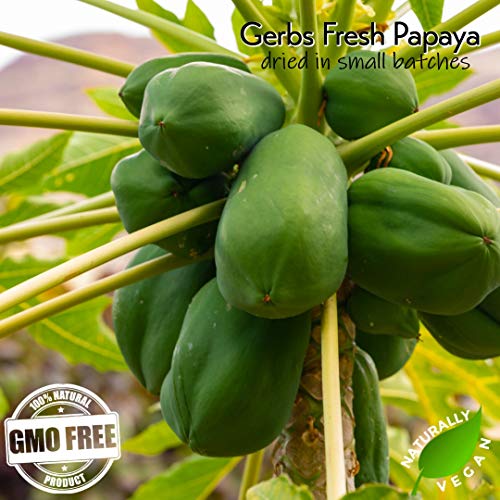 Gerbs Dried Sweetened Papaya Slices, 32 Ounce Bag, Unsulfured, P