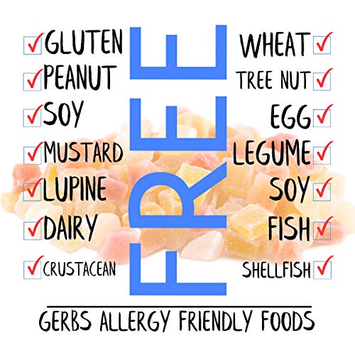 Gerbs Dried Tropical Fruit Snack Mix, 64 Ounce Bag, Unsulfured,