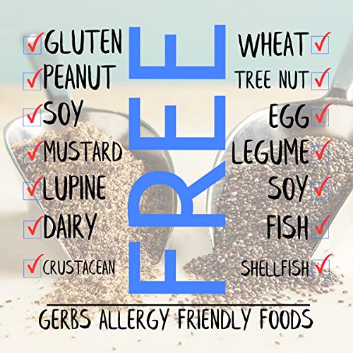 Gerbs Ground Chia Seed Meal, 32 Ounce Bag, Top 14 Food Allergy F