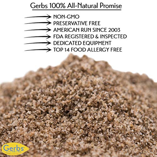 Gerbs Ground Chia Seed Meal, 32 Ounce Bag, Top 14 Food Allergy F