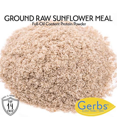Gerbs Ground Sunflower Seed Meal, 32 Ounce Bag, Top 14 Food Alle