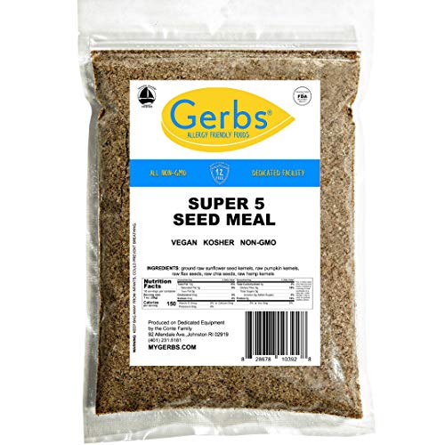 Ground Pumpkin, Sunflower, Chia, Flax, Hemp Seed Meal, 1 Lb. By