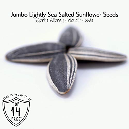 Gerbs Jumbo Lightly Sea Salted Whole Sunflower Seeds, 32 Ounce B