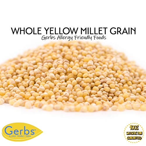 Gerbs Millet Grain - 2 Lbs. - Top 14 Food Allergen Friendly &Amp; No