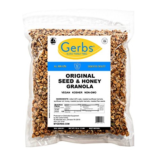 GERBS Original Seed n Honey Granola, 32 ounce Bag, Top 14 Food ...