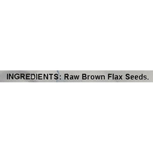 Gerbs Raw Brown Flax Seeds, 32 Ounce Bag, Top 14 Food Allergen F