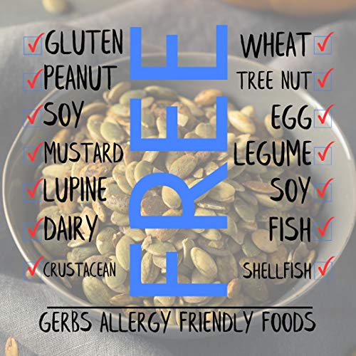 Gerbs Raw Pumpkin Seed Kernels, 2 Lbs Closeable Bag, Top 14 Food