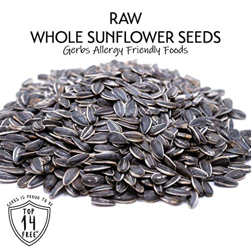 Gerbs Raw Whole Sunflower Seeds, 32 Ounce Bag, Top 14 Food Aller